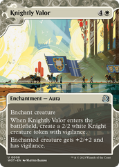 Knightly Valor [Wilds of Eldraine: Enchanting Tales]