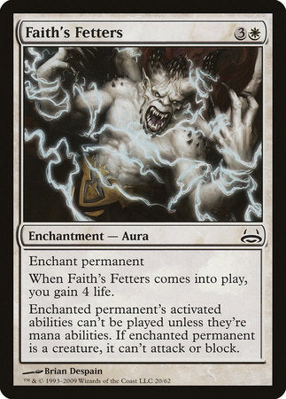Faith's Fetters [Duel Decks: Divine vs. Demonic] | Rook's Games and More