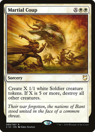 Martial Coup [Commander 2018] | Rook's Games and More