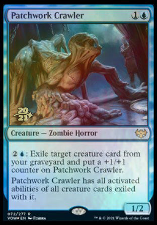 Patchwork Crawler [Innistrad: Crimson Vow Prerelease Promos] | Rook's Games and More