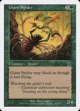 Giant Spider [Seventh Edition] | Rook's Games and More