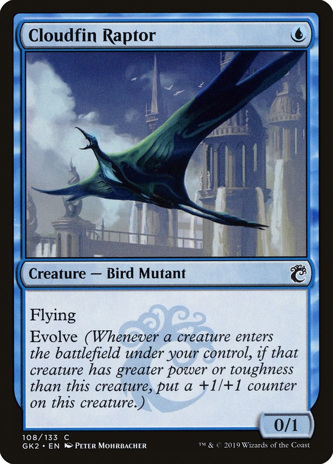 Cloudfin Raptor [Ravnica Allegiance Guild Kit] | Rook's Games and More