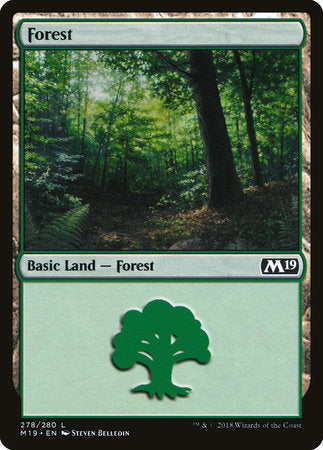 Forest (278) [Core Set 2019] | Rook's Games and More