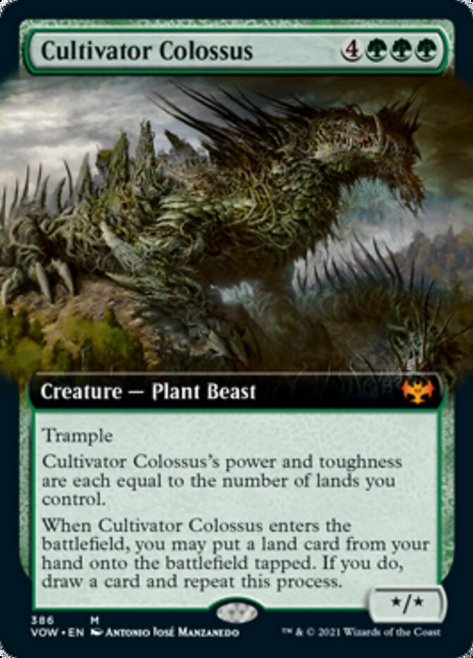 Cultivator Colossus (Extended) [Innistrad: Crimson Vow] | Rook's Games and More
