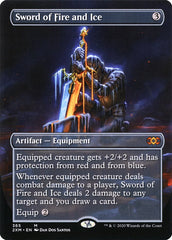 Sword of Fire and Ice (Borderless) [Double Masters] | Rook's Games and More