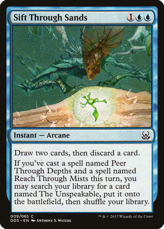 Sift Through Sands [Duel Decks: Mind vs. Might] | Rook's Games and More