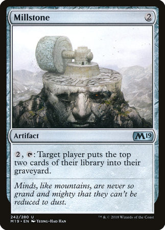 Millstone [Core Set 2019] | Rook's Games and More