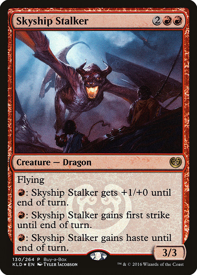 Skyship Stalker (Buy-A-Box) [Kaladesh Promos] | Rook's Games and More