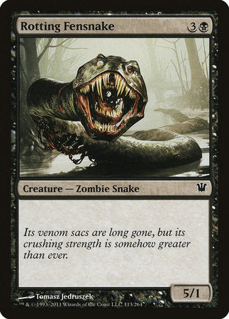 Rotting Fensnake [Innistrad] | Rook's Games and More