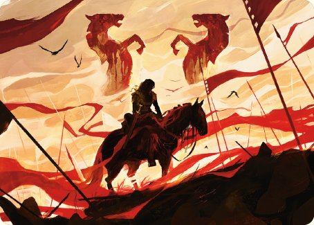 Merry, Esquire of Rohan Art Card [The Lord of the Rings: Tales of Middle-earth Art Series] | Rook's Games and More