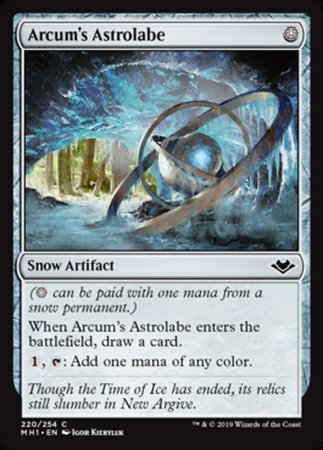 Arcum's Astrolabe [Modern Horizons] | Rook's Games and More