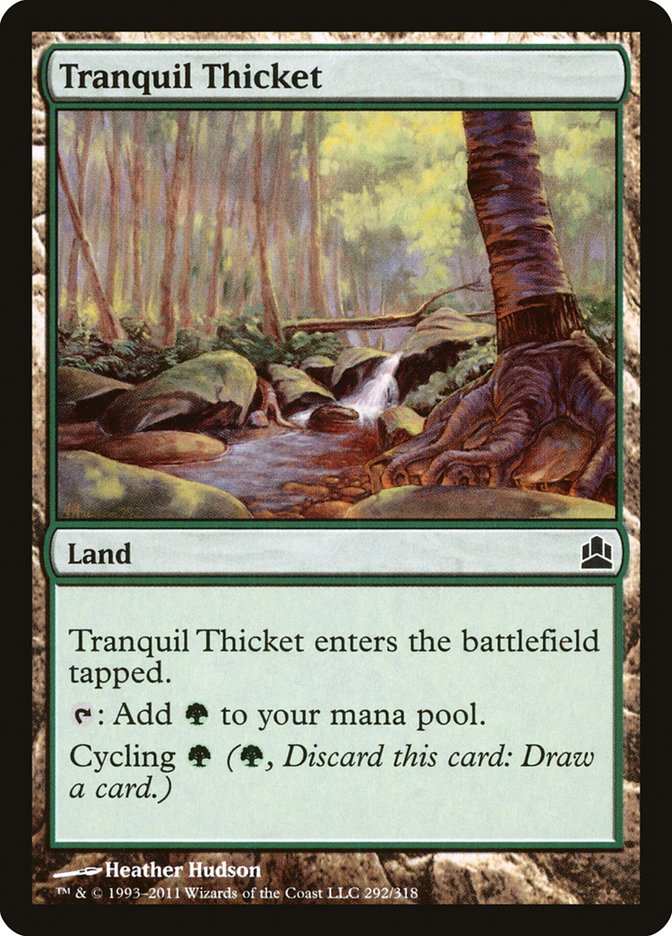 Tranquil Thicket [Commander 2011] | Rook's Games and More