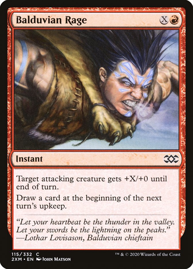 Balduvian Rage [Double Masters] | Rook's Games and More