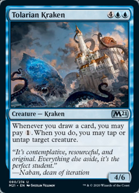 Tolarian Kraken [Core Set 2021] | Rook's Games and More