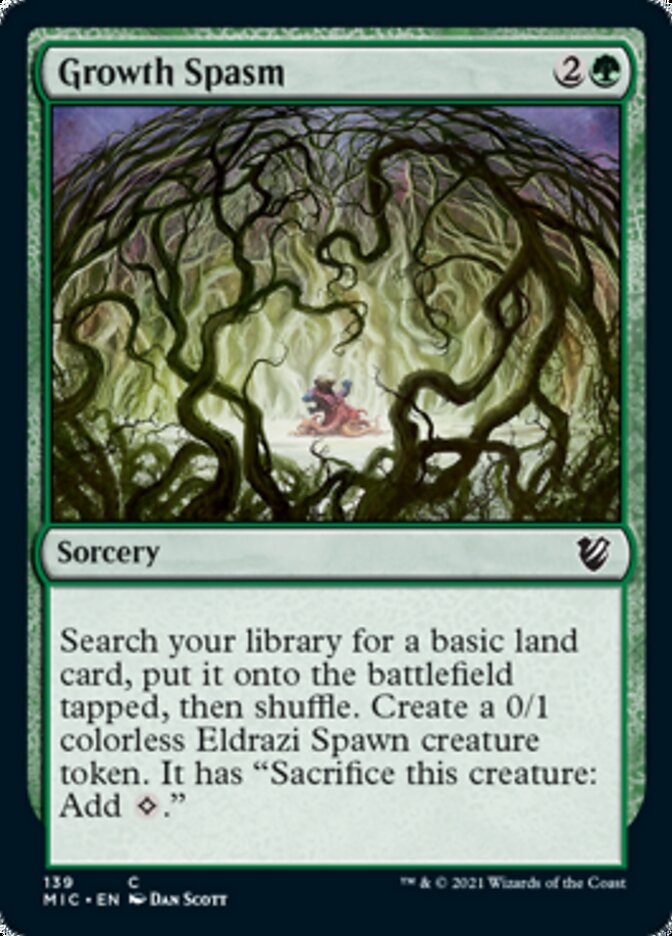 Growth Spasm [Innistrad: Midnight Hunt Commander] | Rook's Games and More