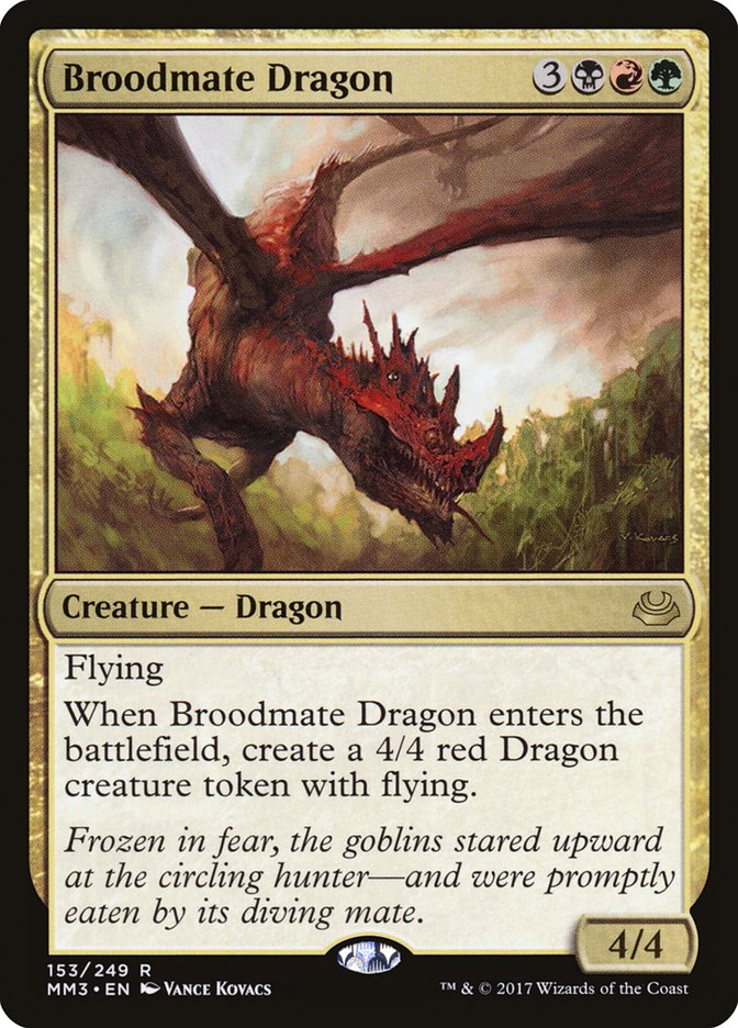 Broodmate Dragon [Modern Masters 2017] | Rook's Games and More