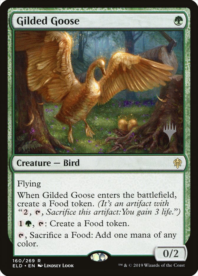 Gilded Goose (Promo Pack) [Throne of Eldraine Promos] | Rook's Games and More