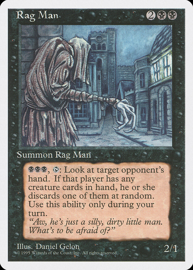 Rag Man [Fourth Edition] | Rook's Games and More