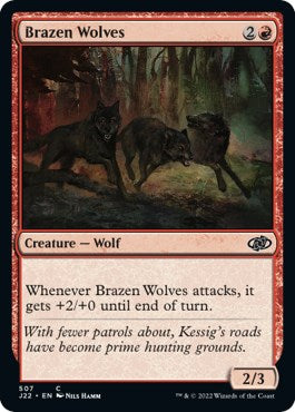 Brazen Wolves [Jumpstart 2022] | Rook's Games and More