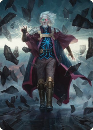 Urza, Planeswalker Art Card [The Brothers' War Art Series] | Rook's Games and More
