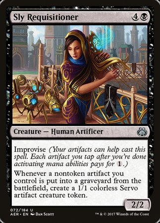 Sly Requisitioner [Aether Revolt] | Rook's Games and More