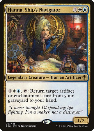 Hanna, Ship's Navigator [Commander 2016] | Rook's Games and More