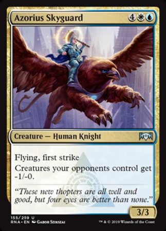 Azorius Skyguard [Ravnica Allegiance] | Rook's Games and More