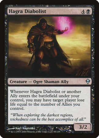 Hagra Diabolist [Zendikar] | Rook's Games and More