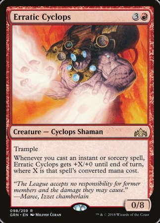 Erratic Cyclops [Guilds of Ravnica] | Rook's Games and More