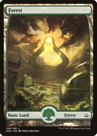 Forest (189) - Full Art [Hour of Devastation] | Rook's Games and More