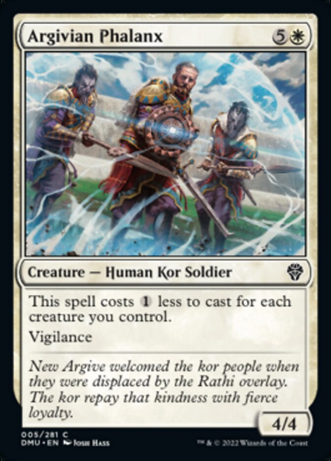 Argivian Phalanx [Dominaria United] | Rook's Games and More