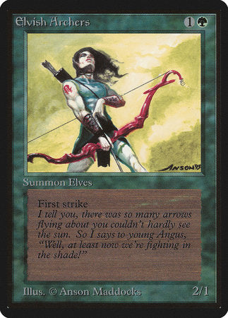 Elvish Archers [Limited Edition Beta] | Rook's Games and More