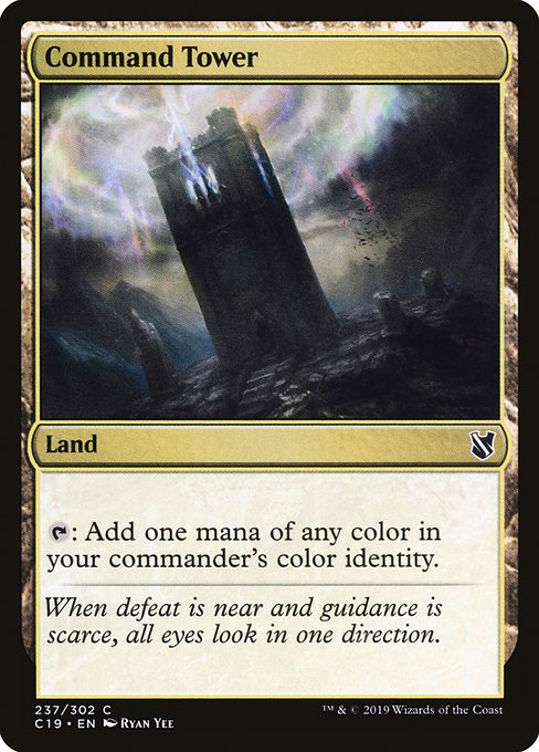 Command Tower [Commander 2019] | Rook's Games and More