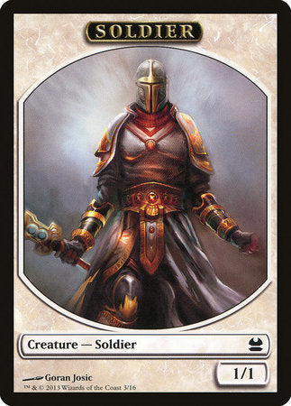 Soldier Token [Modern Masters Tokens] | Rook's Games and More