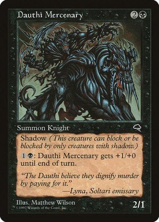 Dauthi Mercenary [Tempest] | Rook's Games and More