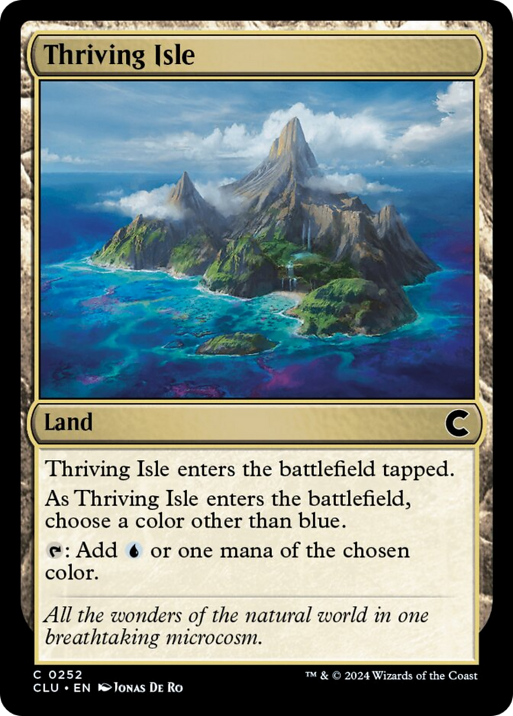 Thriving Isle [Ravnica: Clue Edition] | Rook's Games and More