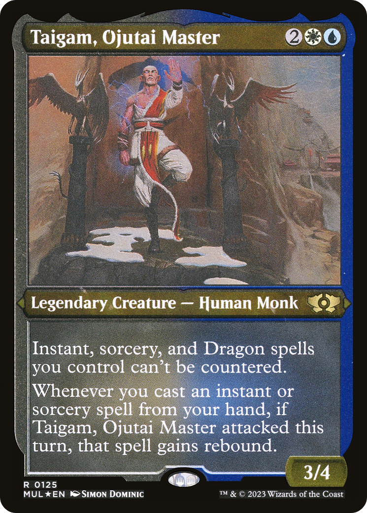 Taigam, Ojutai Master (Foil Etched) [Multiverse Legends] | Rook's Games and More