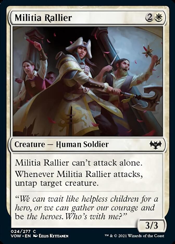 Militia Rallier [Innistrad: Crimson Vow] | Rook's Games and More