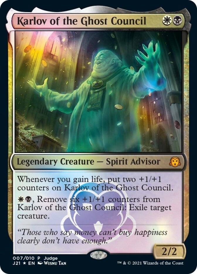 Karlov of the Ghost Council [Judge Gift Cards 2021] | Rook's Games and More