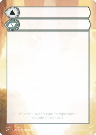 Helper Card (5/9) [Zendikar Rising Tokens] | Rook's Games and More