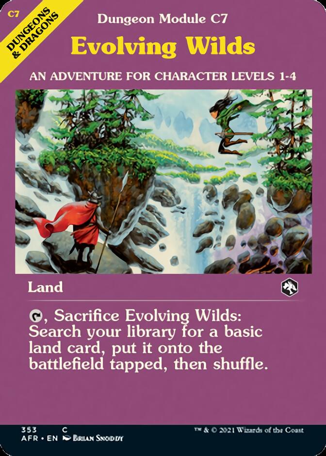 Evolving Wilds (Dungeon Module) [Dungeons & Dragons: Adventures in the Forgotten Realms] | Rook's Games and More