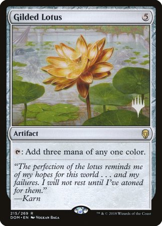 Gilded Lotus [Dominaria Promos] | Rook's Games and More