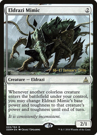 Eldrazi Mimic [Oath of the Gatewatch Promos] | Rook's Games and More