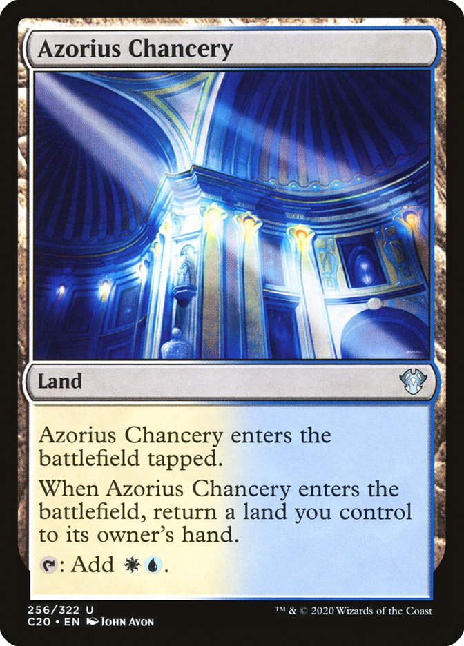 Azorius Chancery [Commander 2020] | Rook's Games and More