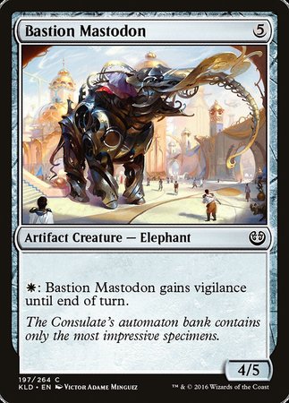 Bastion Mastodon [Kaladesh] | Rook's Games and More