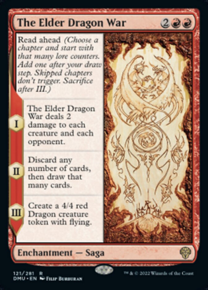 The Elder Dragon War [Dominaria United] | Rook's Games and More