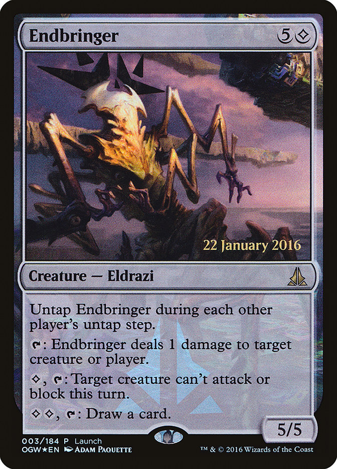 Endbringer (Prerelease) [Oath of the Gatewatch Promos] | Rook's Games and More