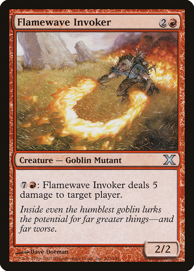 Flamewave Invoker [Tenth Edition] | Rook's Games and More