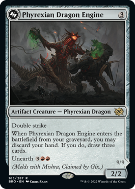 Phyrexian Dragon Engine [The Brothers' War] | Rook's Games and More