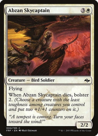 Abzan Skycaptain [Fate Reforged] | Rook's Games and More